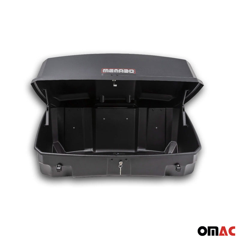 Menabo Heckträger Heckbox Transportbox Heckkoffer Auto Box Schwarz Mizar 300L