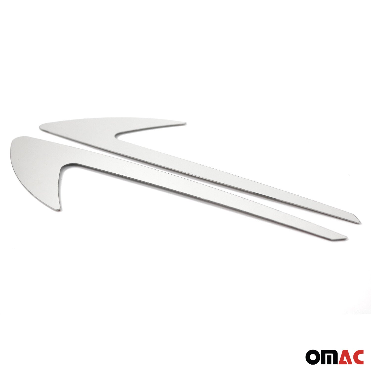 Seitendekor Autodecor für Opel Corsa D 2006-2014 Edelstahl Chromdecor 2tlg