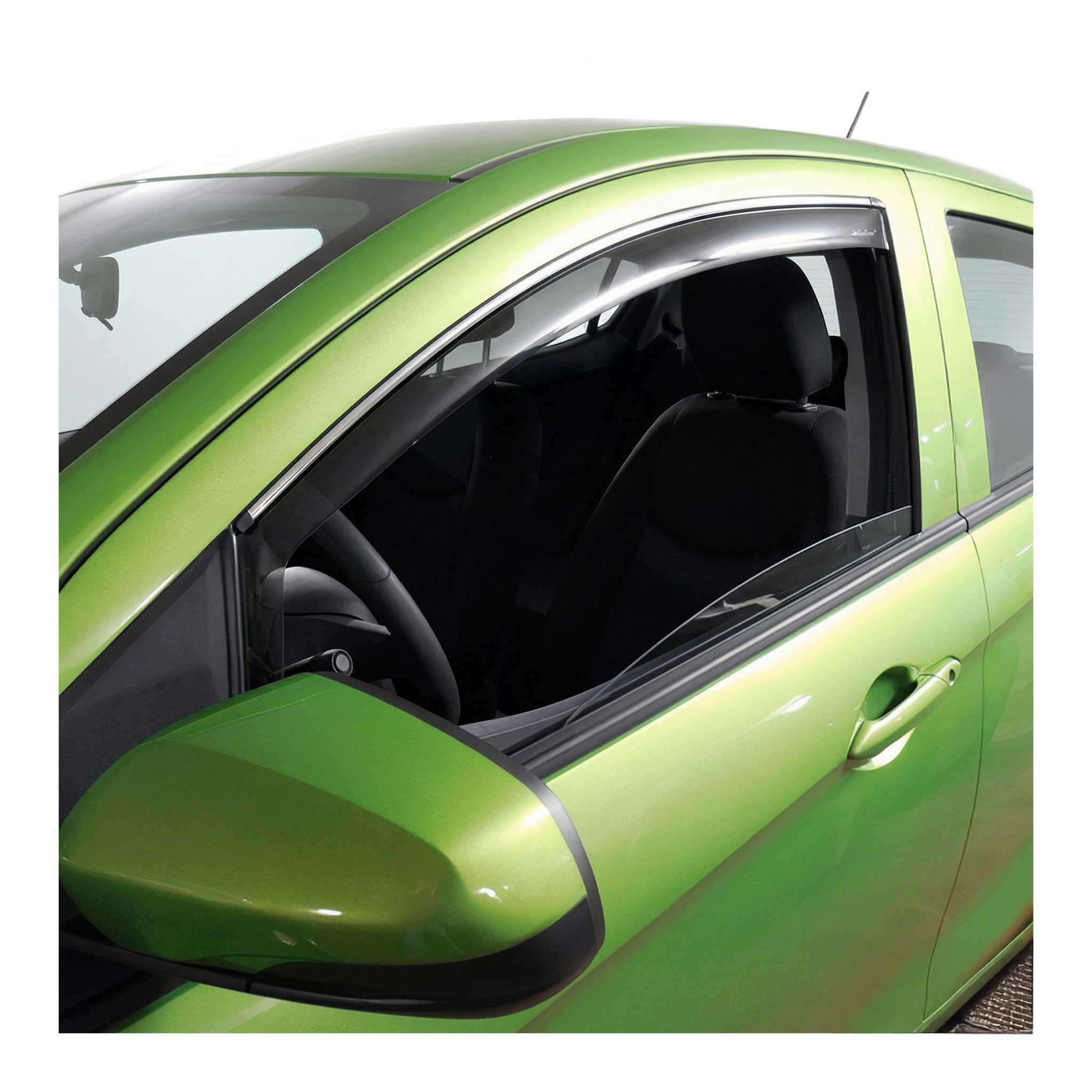 Windabweiser Regenabweiser für Opel Karl 2015-2019 Dunkel Acryl 2tlg