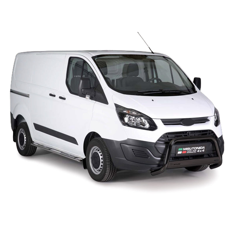 Frontbügel Frontschutz für Ford Transit Custom L1 - L2 2012-2017 ø63 Schwarz