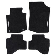 Velours Fußmatten für Toyota Aygo I 2005-2010 Pre-FL Autoteppich Schwarz 4 tlg