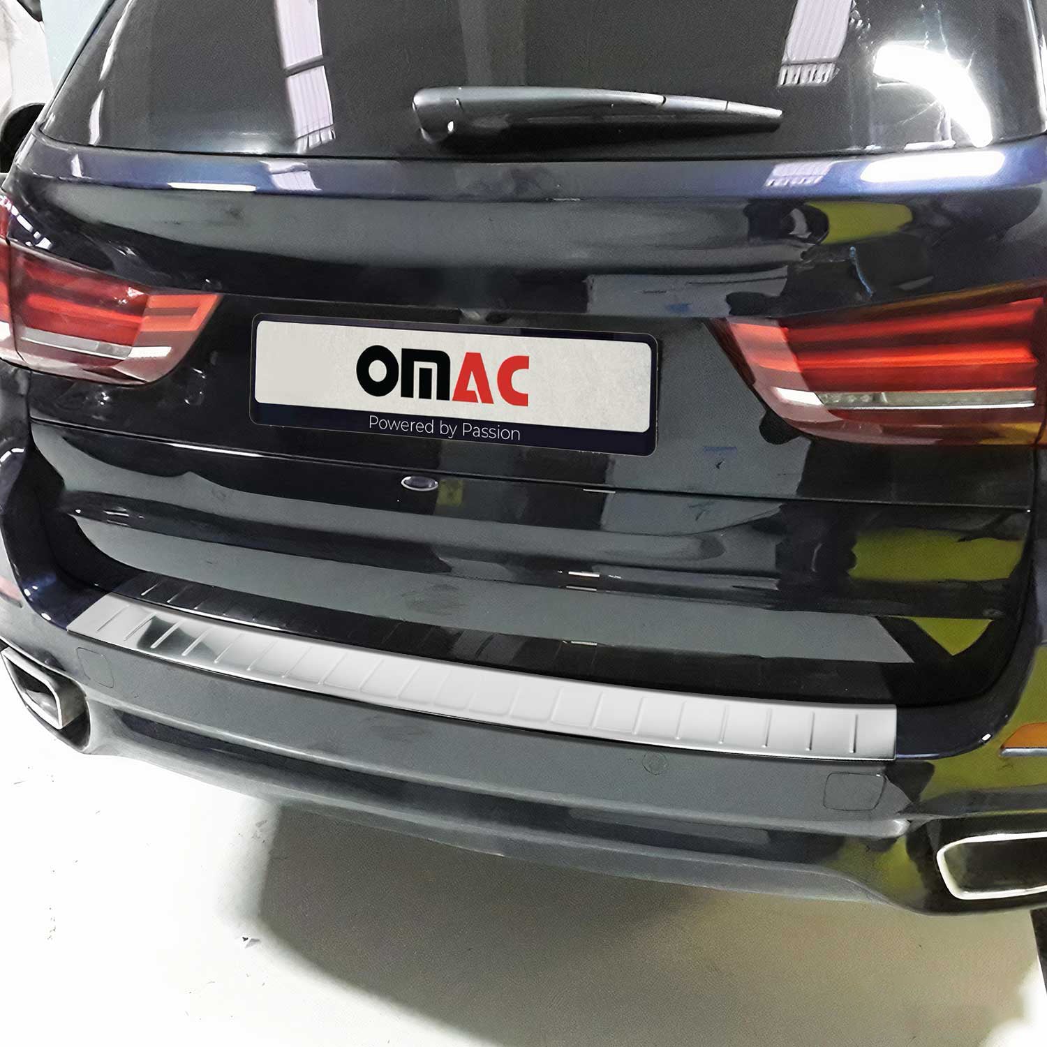 Ladekantenschutz Stoßstangenschutz für BMW X5 F15 2013-2018 Edelstahl Chrom