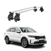 Menabo Dachträger Grundtäger für Kia Sorento MQ4 2021-2026 50kg Stahl Silber 2x