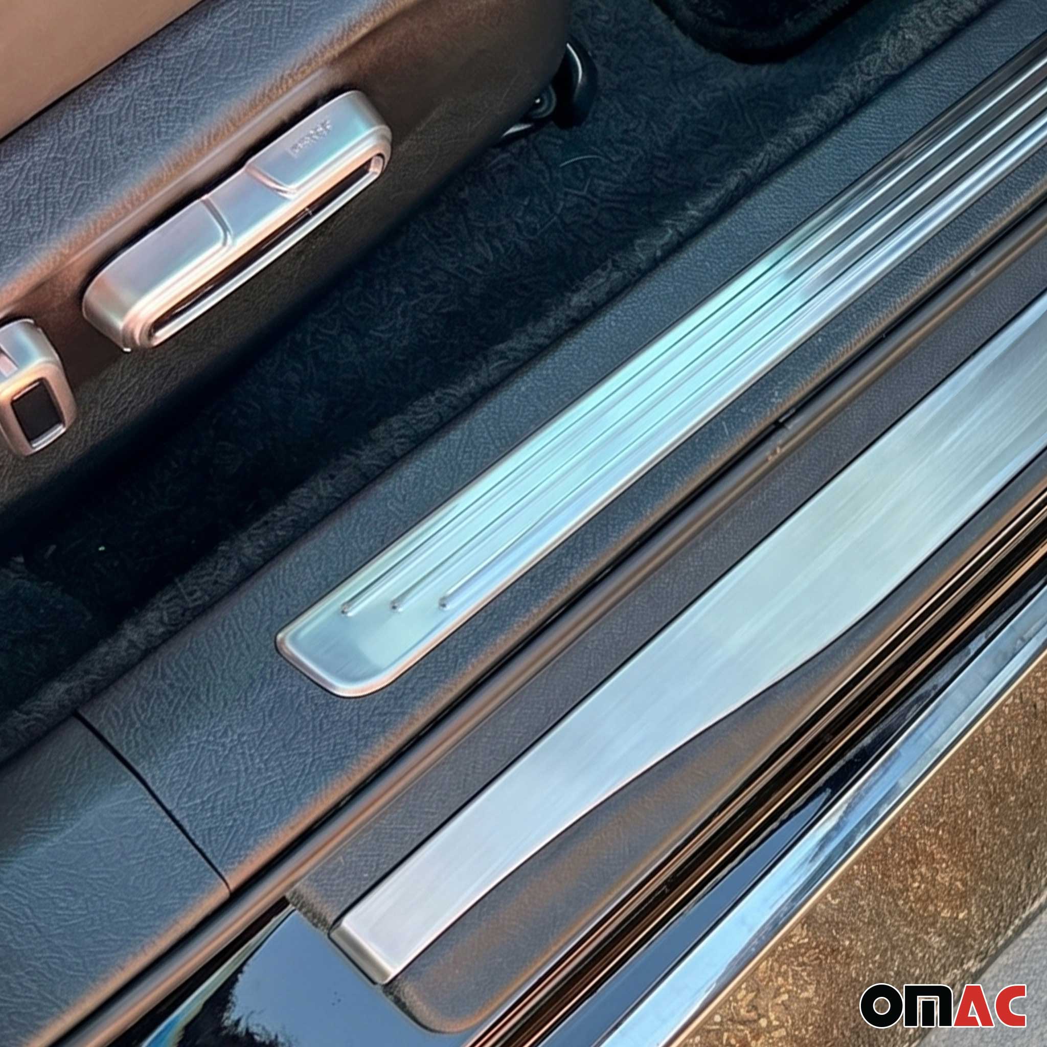 Einstiegsleisten Türschweller für VW Tiguan 2016-2024 Edelstahl Chrom 4tlg