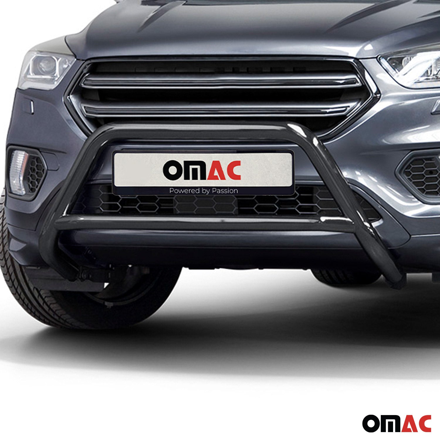 Frontbügel Frontschutzbügel für Ford Kuga II 2017-2019 FL ABE Stahl Schwarz