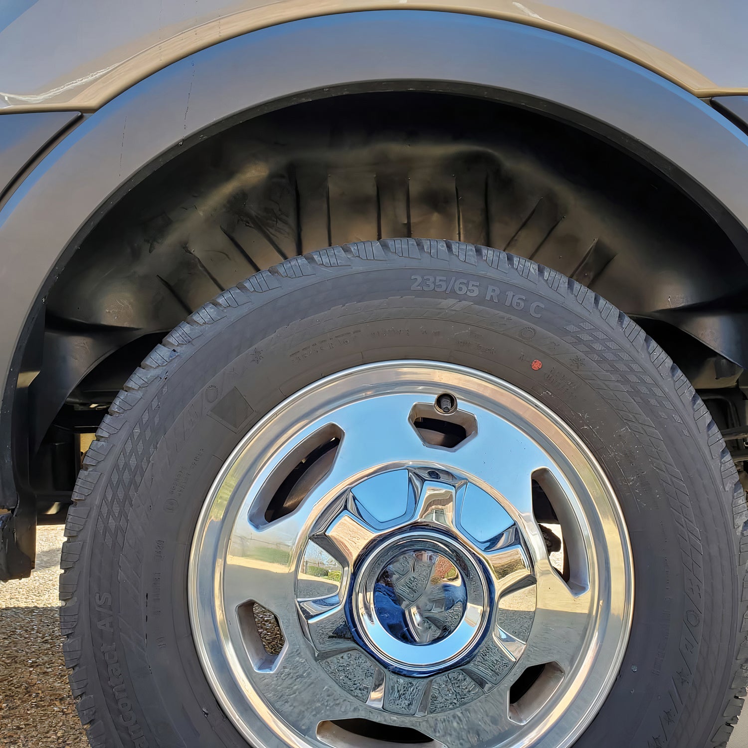 Innenkotflügel Radlaufschutz Kotflügel für Ford Transit 2015-2026 Hinten ABS 2x