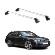 Dachträger Grundtäger für MG ZT-T Kombi 2002-2005 5 tür 100kg Alu Silber 2x ABE