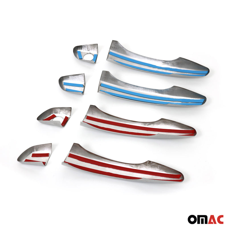 Türgriff Blende Chrom für Peugeot 5008 2017-2024 4-Tür Edelstahl 8x