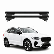 Menabo Dachträger für Volvo XC60 II 2025-2026 Facelift Aluminium Schwarz 2 Stück