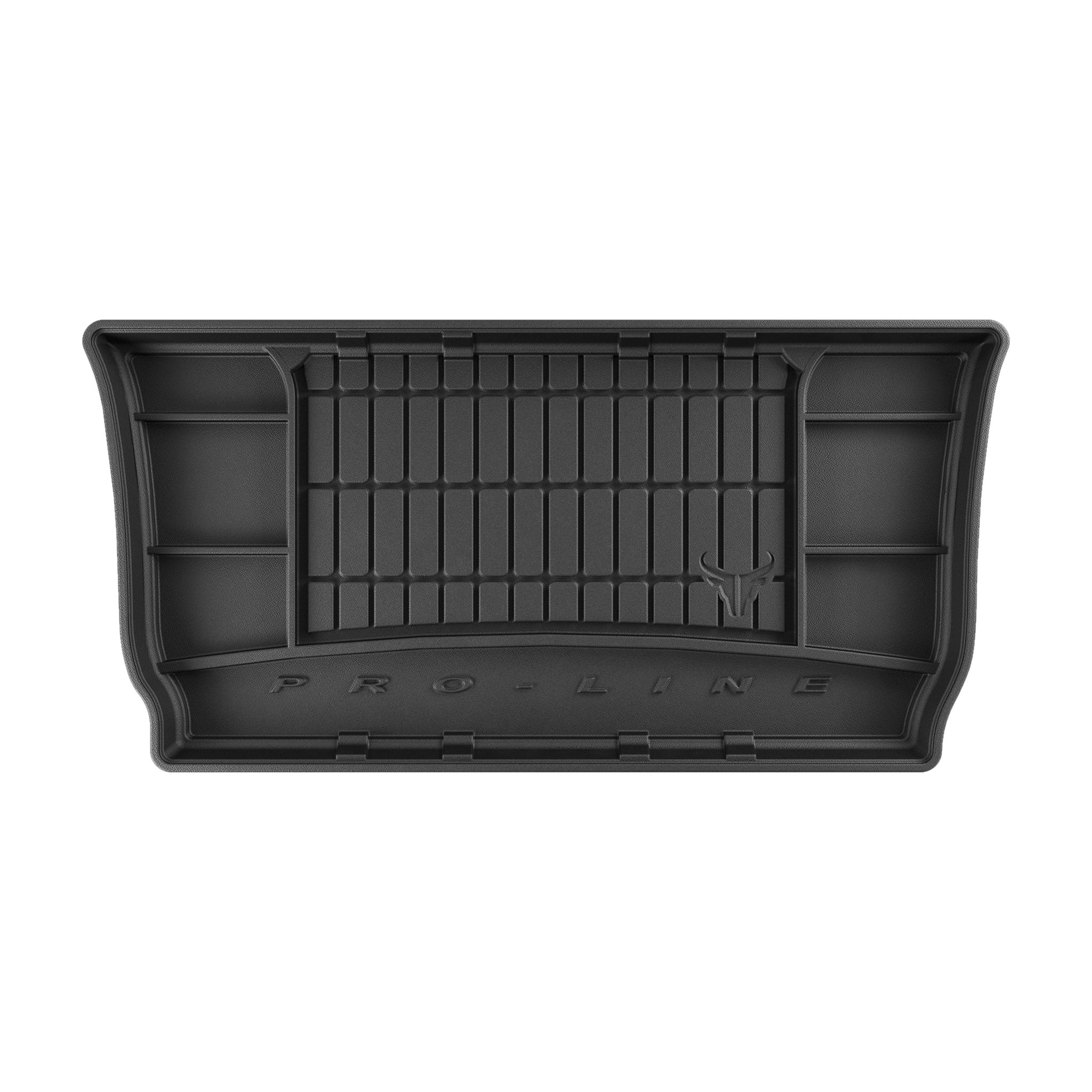 OMAC Gummi Kofferraumwanne für Smart Fortwo 2014-2020 Laderaumwanne Schwarz