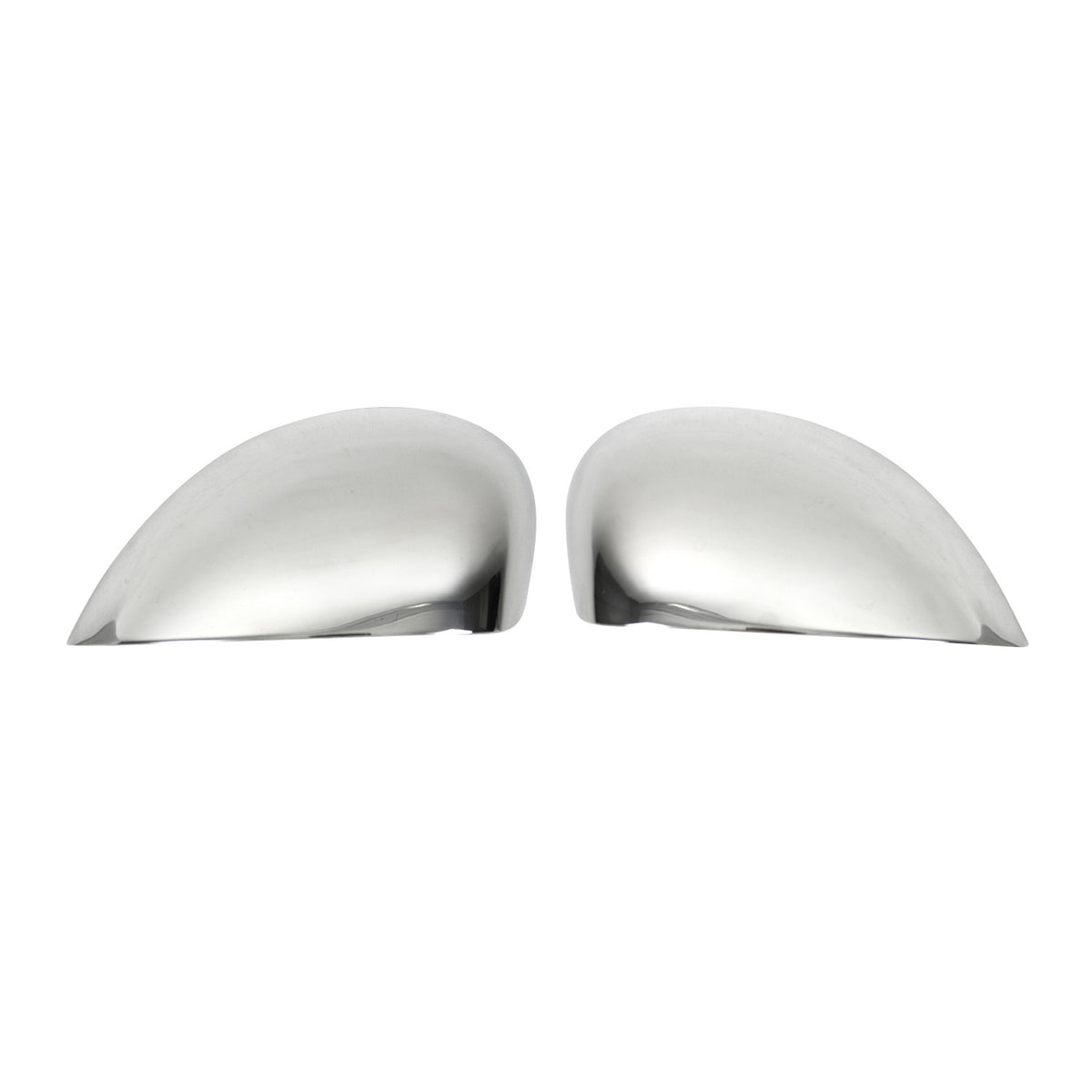 Spiegelkappen Spiegelabdeckung für Seat Leon 2009-2012 Edelstahl Chrom 2tlg