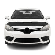 Haubenbra Steinschlagschutz für Renault Fluence 2010-2015 Schwarz Halb