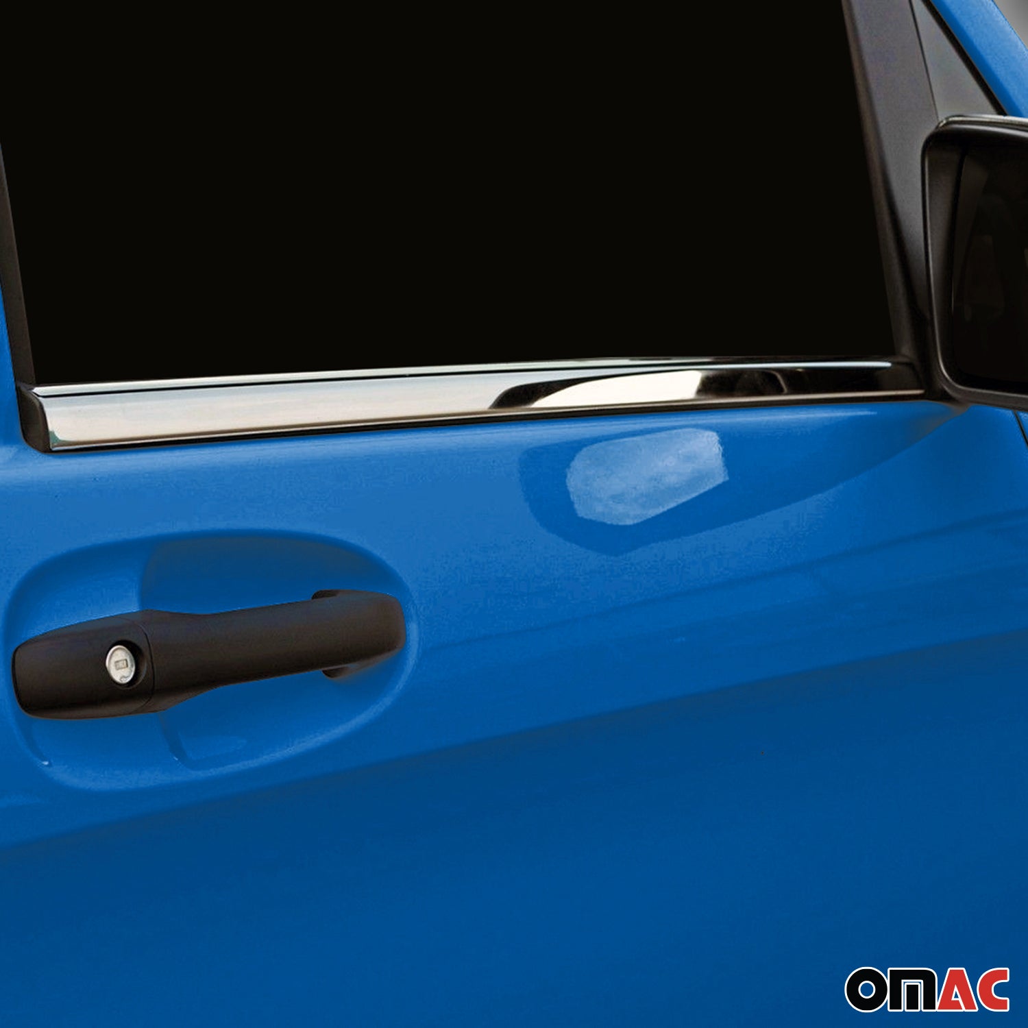 Fensterleisten Zierleisten für Mercedes Klasse W447 2014-2026 Edelstahl Chrom 2x