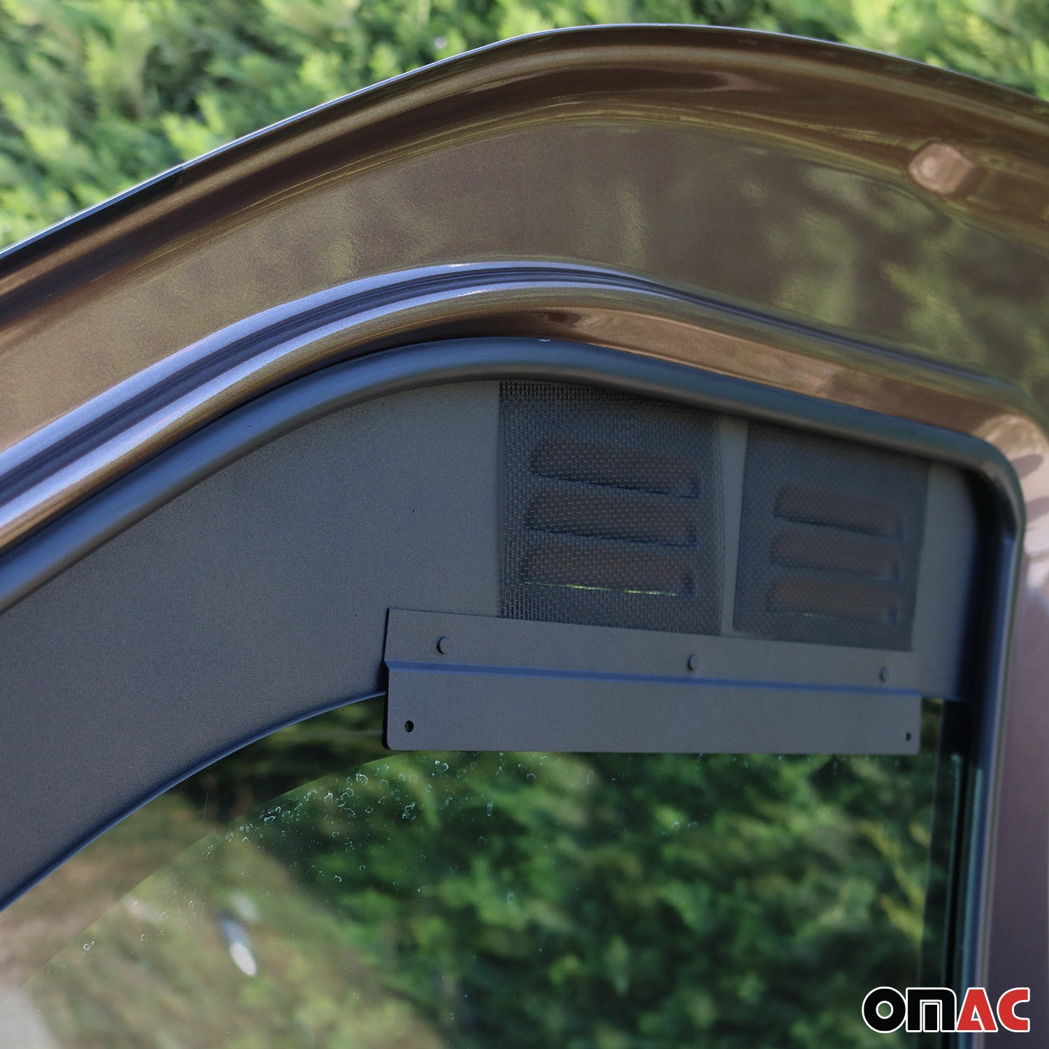 Lüftungsgitter Be & Entlüftung für Fiat Doblo 2010-2021 Aluminium Schwarz 2tlg