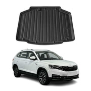 Kofferraumwanne Laderaumwanne für Skoda Kamiq 2019-2026 Gummi TPE Schwarz