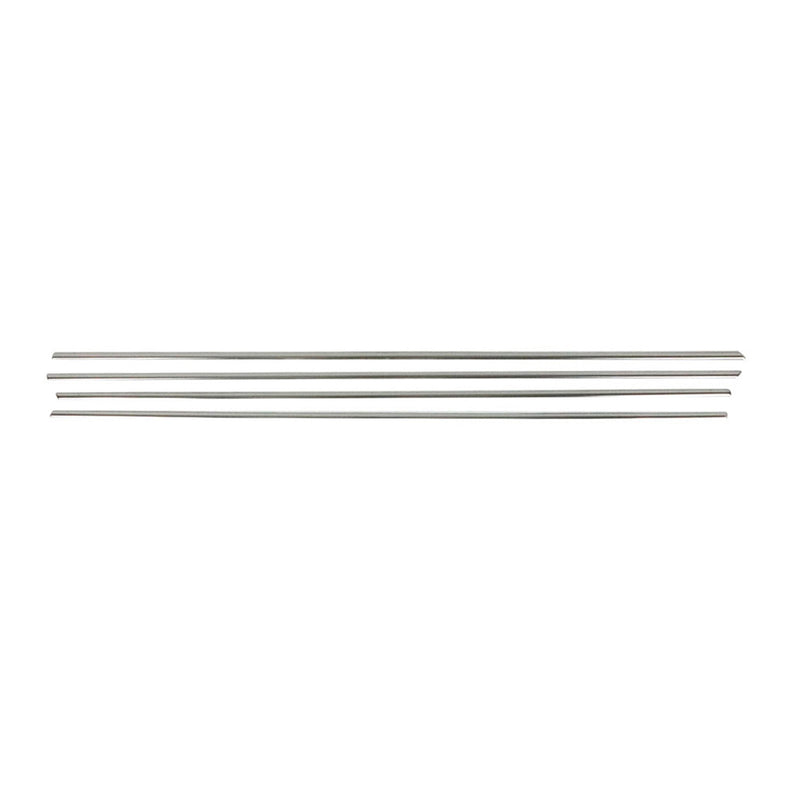 Window strips decorative strips for Hyundai i20 2008-2014 stainless steel chrome 4 pieces