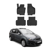 OMAC Gummi Fußmatten für Seat Alhambra 2010-2020 Premium TPE Automatten 4tlg