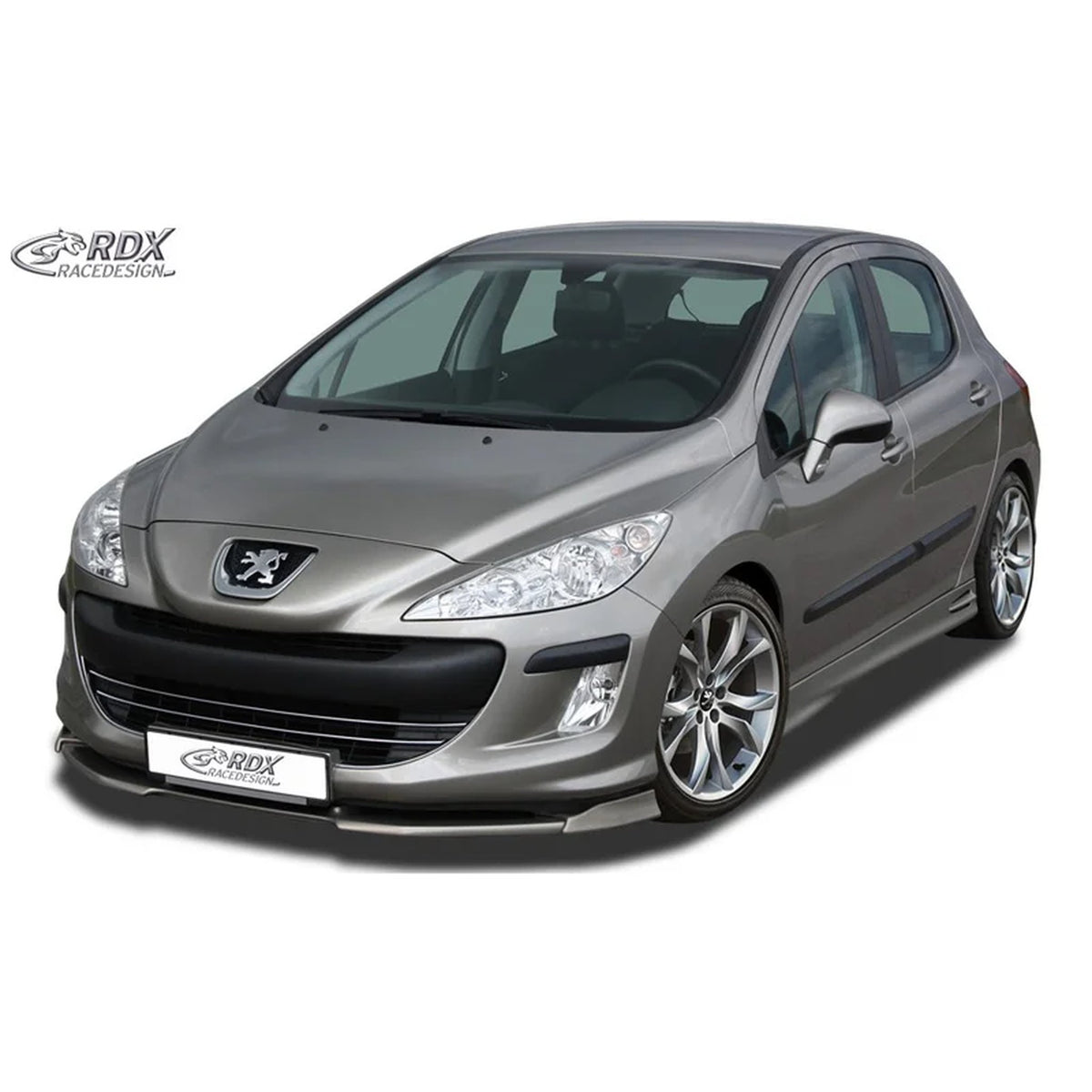 RDX Frontspoiler Vario-X für Peugeot 308 2007-2011 Polyurethan TÜV