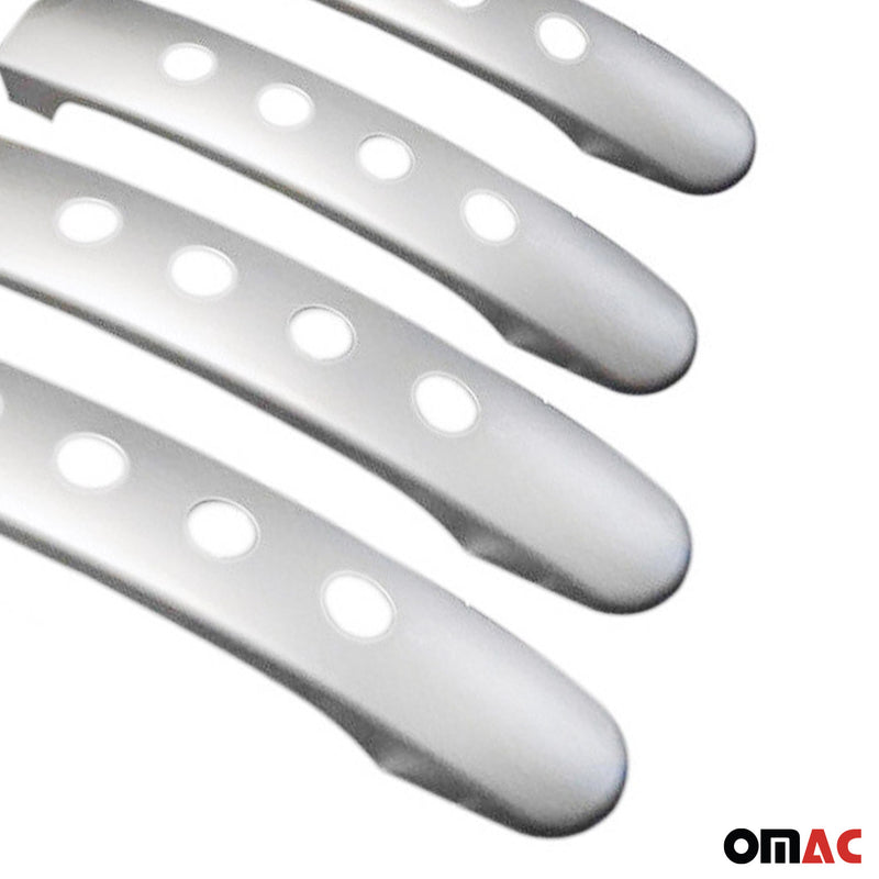 Türgriff Blende Türgriffkappen für Seat Mii 2011-2025 4-Tür Chrom Matt Silber 8x