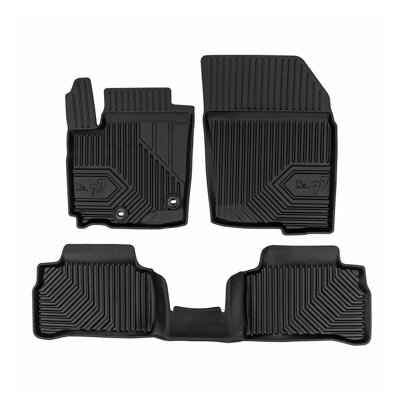 Fußmatten Gummimatten für Suzuki Vitara II Hybrid 2020-2025 TPE Schwarz 4 tlg