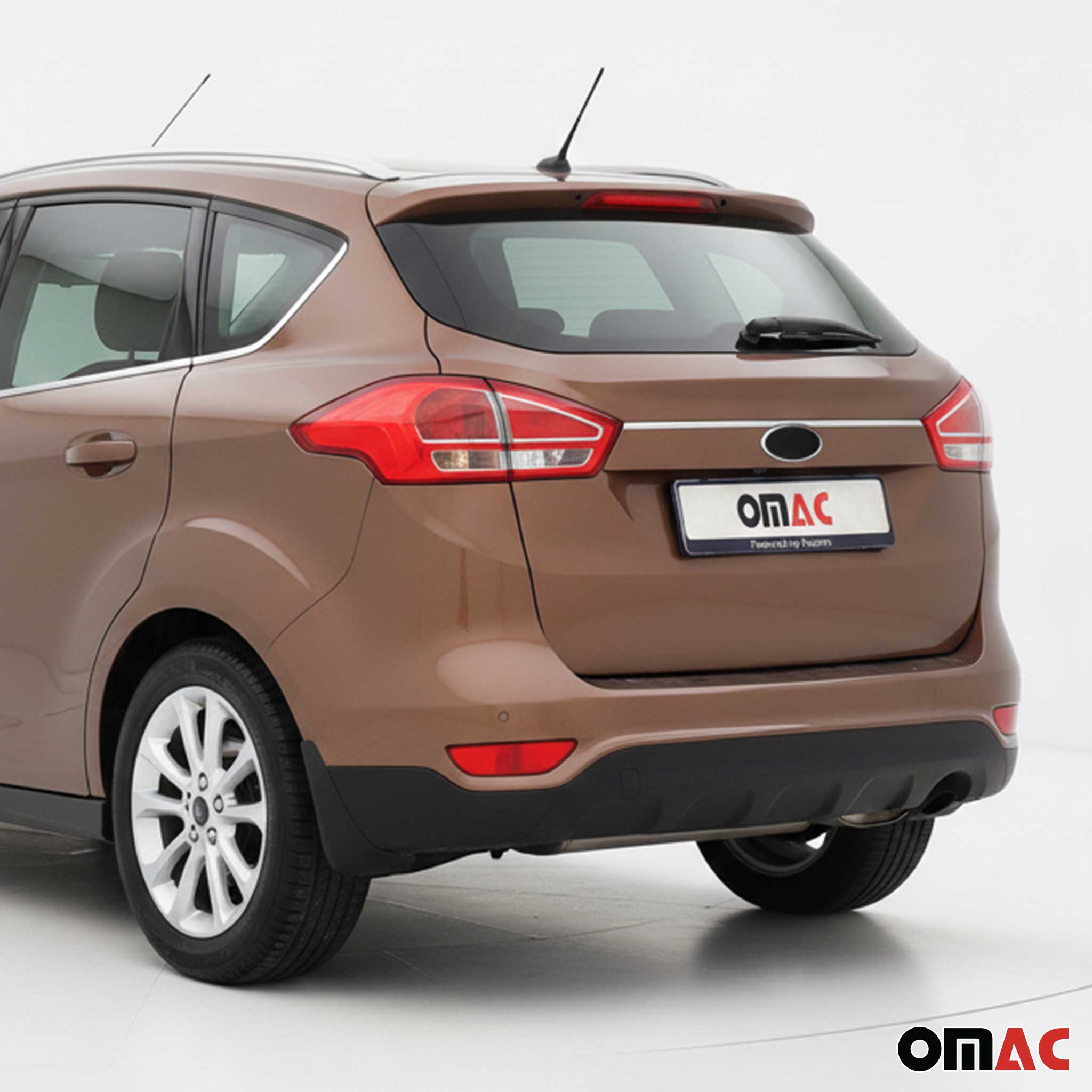 Kofferraumleiste Heckklappen Leisten für Ford B-Max 2012-2017 Edelstahl Chrom