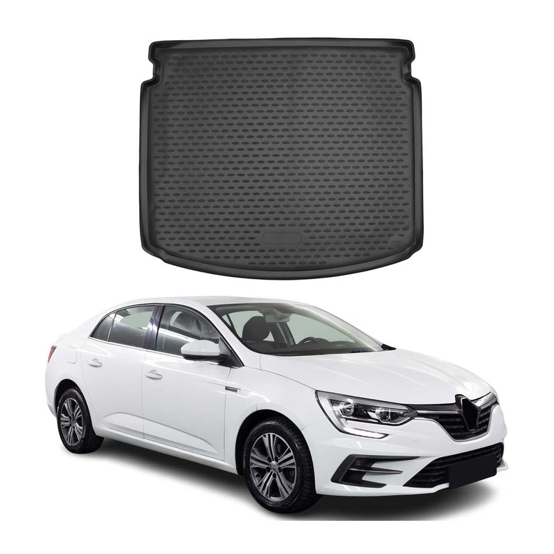Kofferraummatte Kofferraumwanne für Renault Megane Grandtour 2016-2021 Gummi TPE