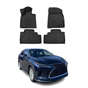 OMAC Gummimatten Fußmatten für Lexus RX 2016-2022 TPE Automatten Schwarz 4x