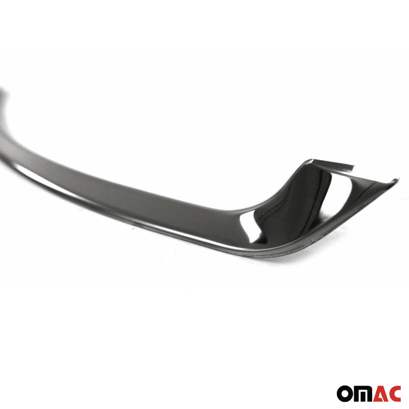 Reflektor Blenden Reflektorleiste für Fiat Tipo 2015-2025 Edelstahl Dunkel 2tlg