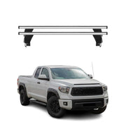 Menabo Dachträger für Toyota Tundra Double Cab mk2 2014-2021 FL 50kg Alu Grau 2x