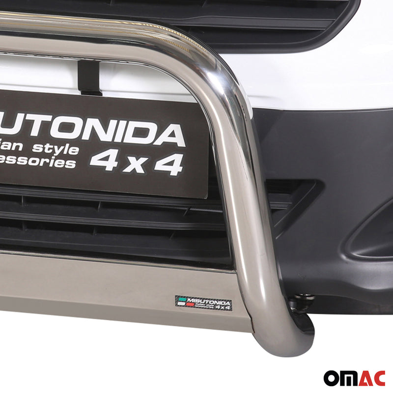 Frontbügel Frontschutzbügel für Ford Transit Courier 2014-2017 Grau Ø 63 mm