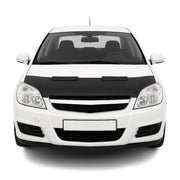 Haubenbra Steinschlagschutz Bonnet Bra für Opel Vectra C 2002-2005 Schwarz Halb