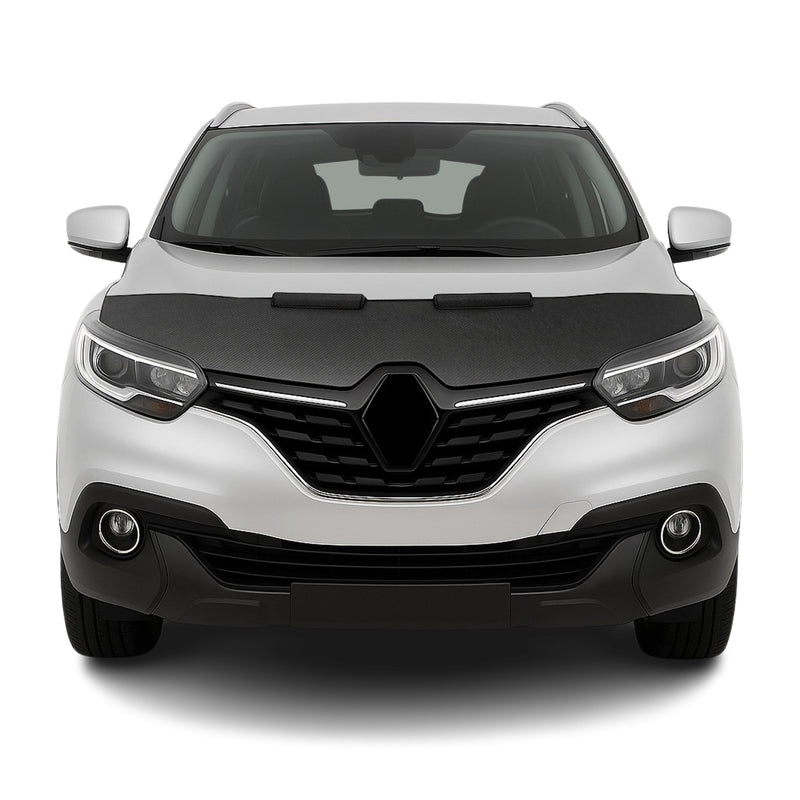 Haubenbra Steinschlagschutz Bonnet Bra für Renault Kadjar 2015-2025 Carbon Halb