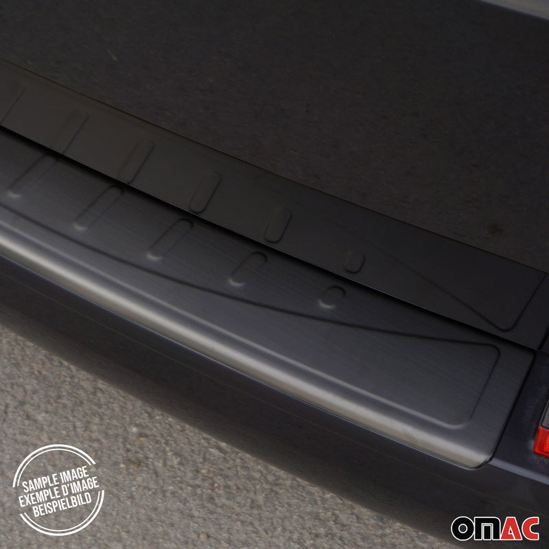 2003-2015 VW T5 Transporter Ladekantenschutz Stoßstangenschutz Dark Gebürstet