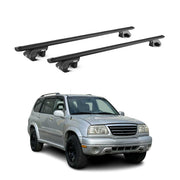 Dachträger Grundtäger für Suzuki Grand Vitara I 1998-2005 90kg Alu Schwarz ABE