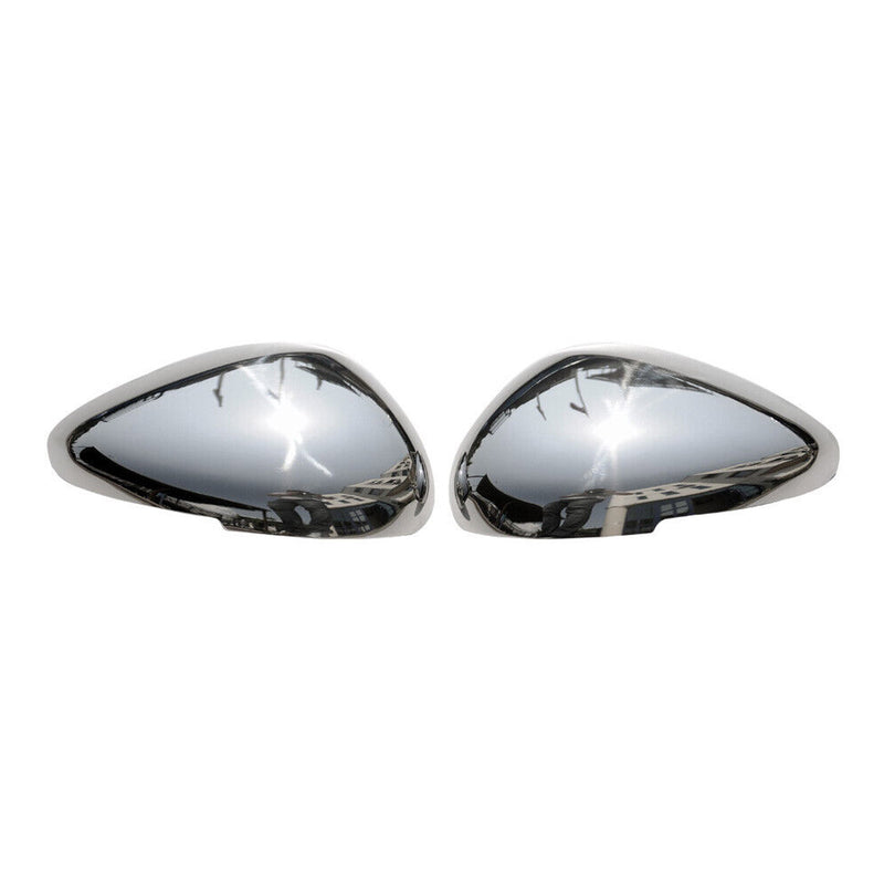 Mirror caps mirror cover for Citroen DS5 2011-2019 stainless steel silver 2 pieces
