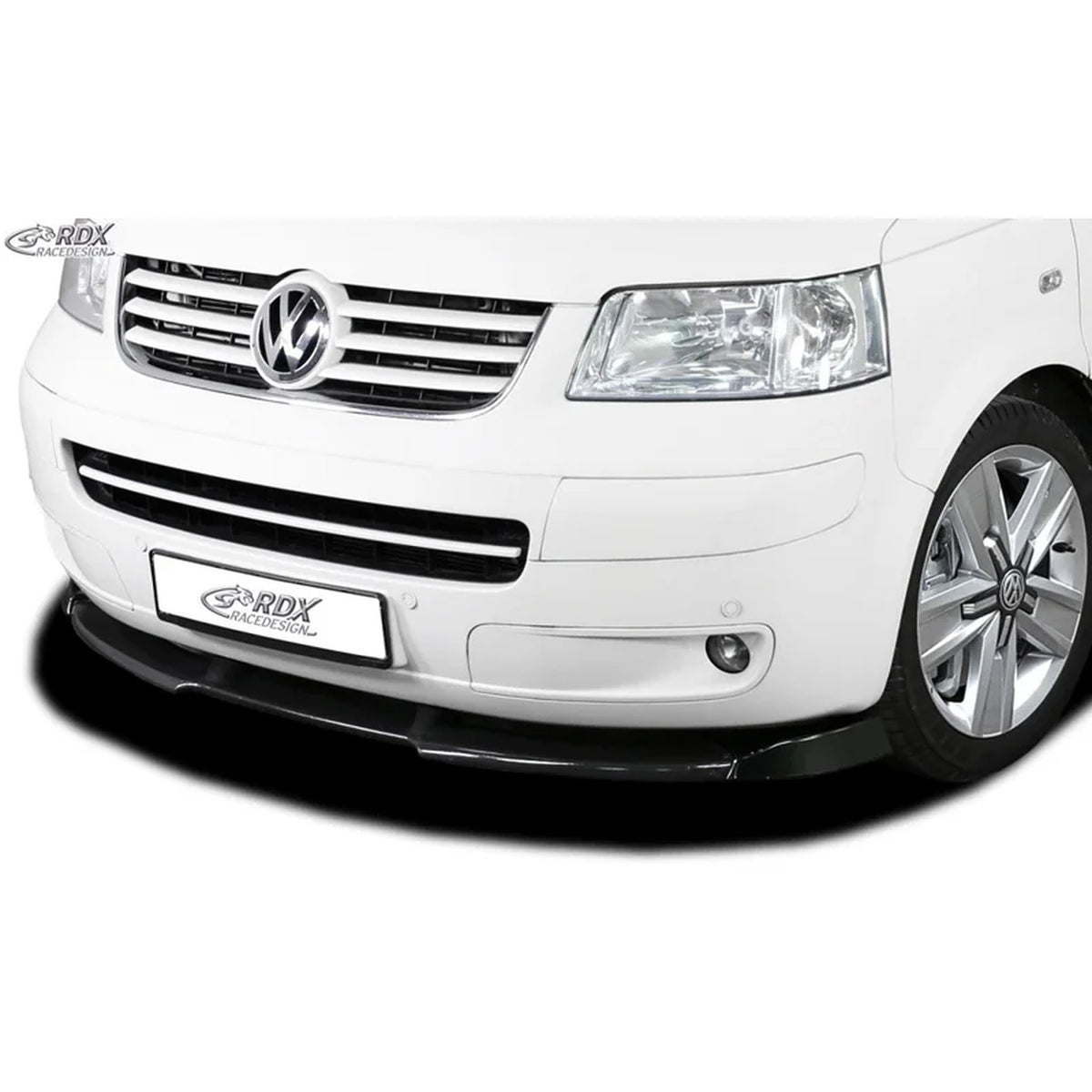 RDX Frontspoiler Vario-X für VW Transporter T5 2003-2009 lackierte Stoßstange