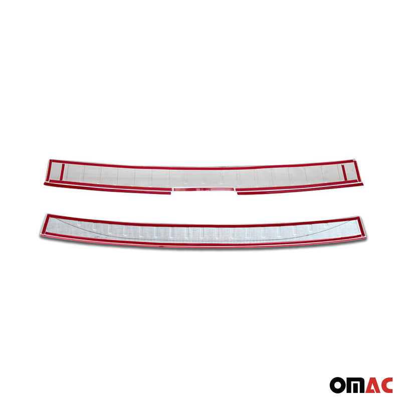 Ladekantenschutz & Stoßstange Satz für VW T6 T6.1 alle 2015-2024 Einzeltür Chrom