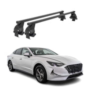 Menabo Dachträger Grundträger für Hyundai Sonata VIII 2020-2026 Stahl Schwarz 2x