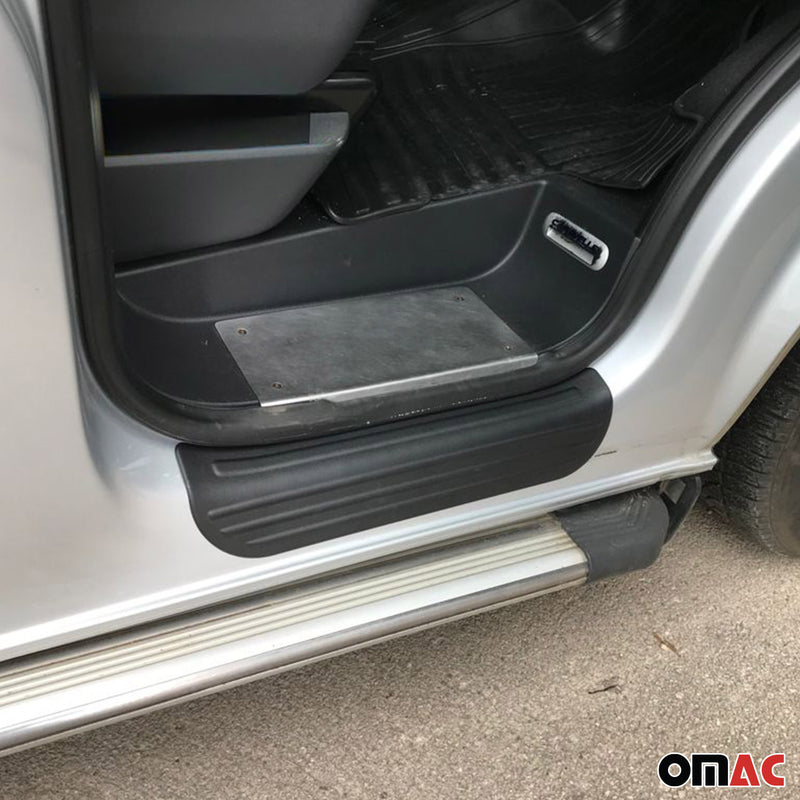 Einstiegsleisten Türschweller für VW T5 T6 2003-2025 ABS Schwarz 2tlg