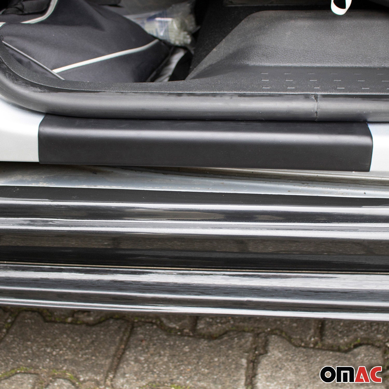 Einstiegsleisten Türschweller für VW Caddy 2015-2020 ABS Schwarz 2tlg