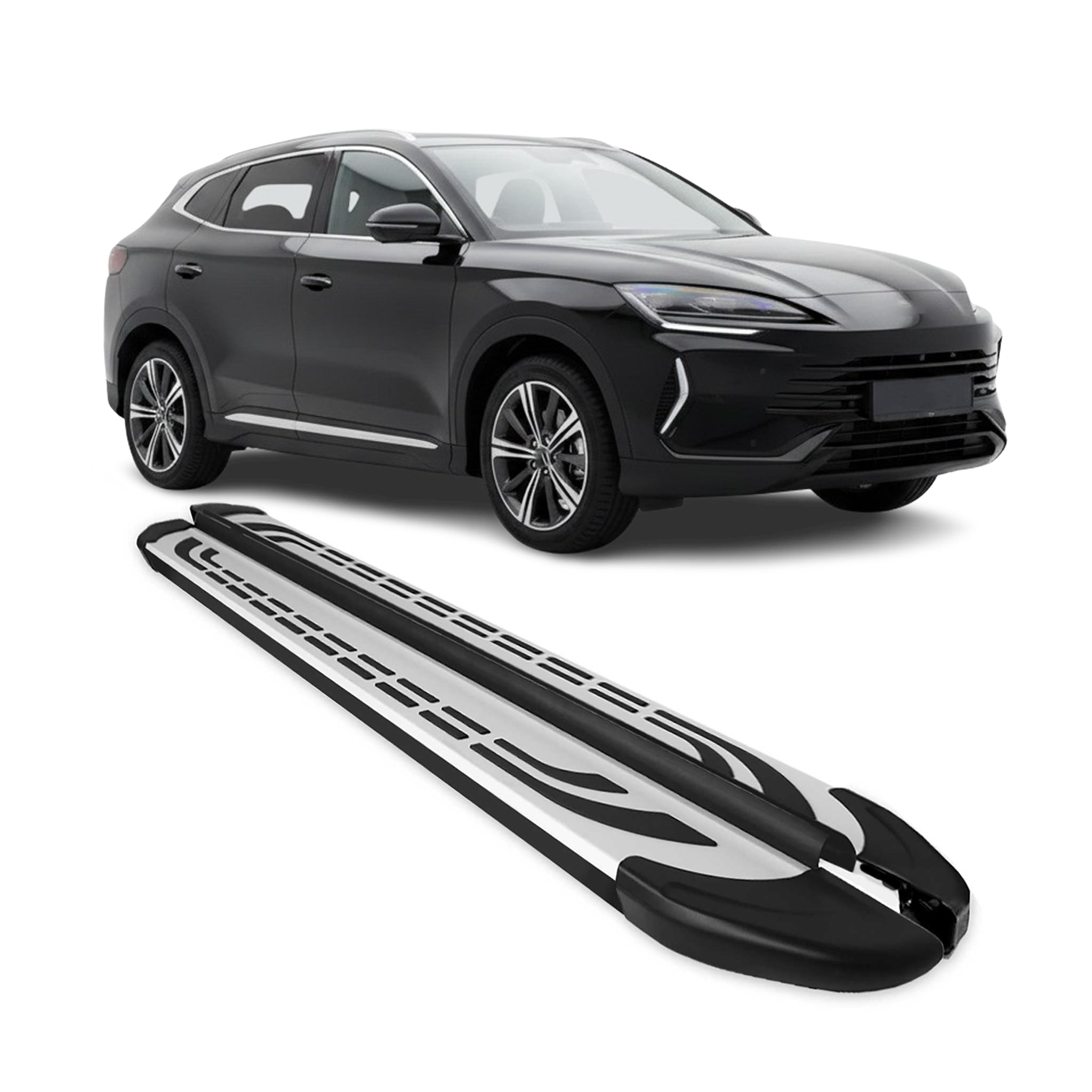 Trittbretter Seitenbretter für BYD Seal U SUV 2024-2026 Aluminium Schwarz Silber