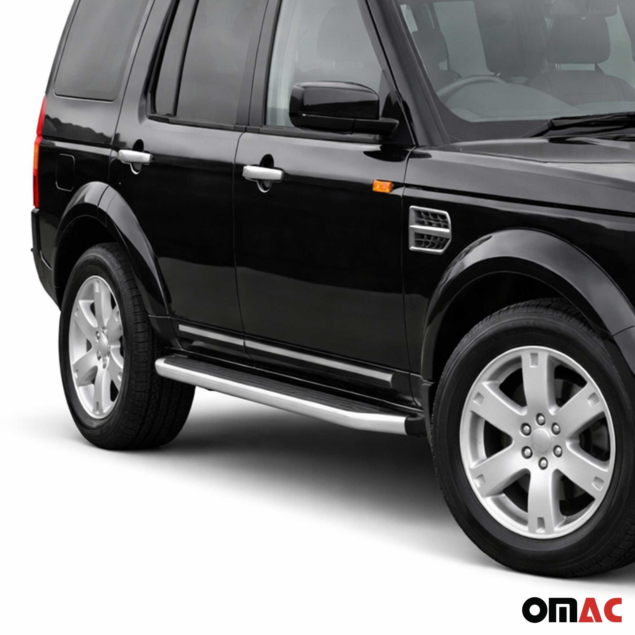 Seitentürleiste Türschutzleiste für Land Rover Discovery 2004-2009 Edelstahl 4x