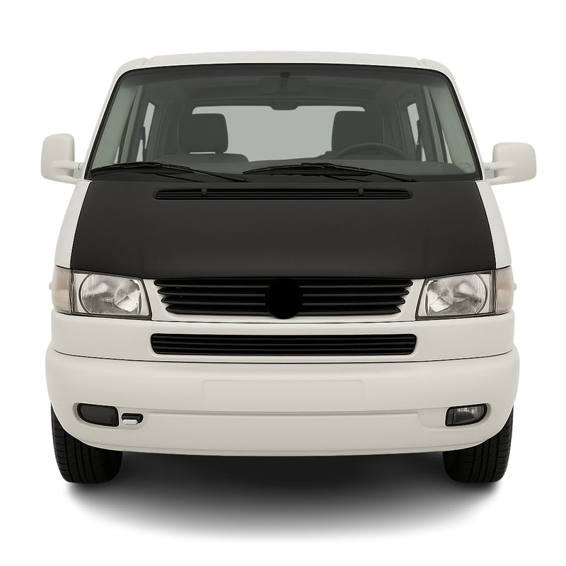 Steinschlagschutz Haubenbra für VW Transporter T4 1990-2003 Langer Nase Schwarz