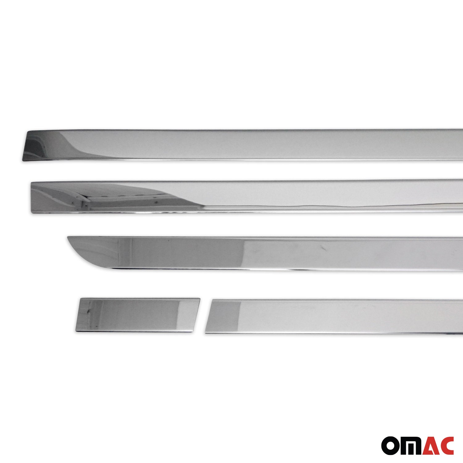 Seitentürleiste Türschutzleiste für Mercedes Vito W447 2014-2026 L3 Langer Chrom