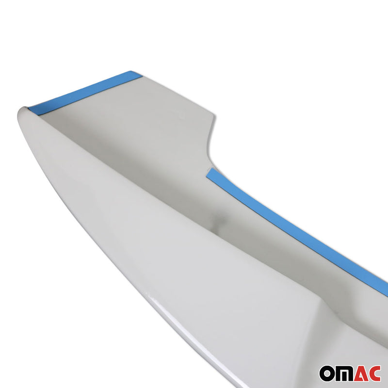 Rear spoiler roof spoiler for Fiat Punto Evo Grande Punto 2005-2012 painted white