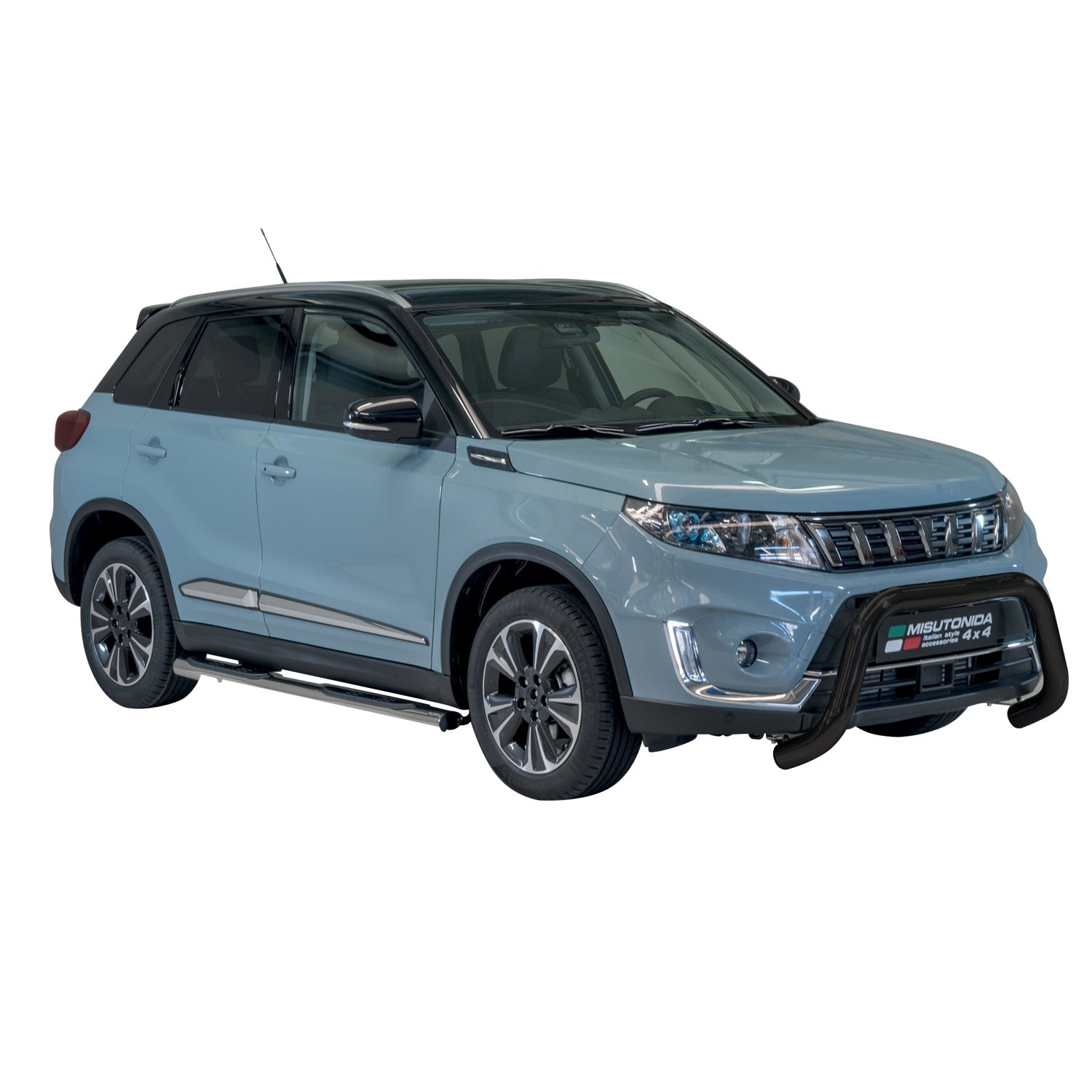 Frontbügel Frontschutzbügel für Suzuki Vitara 2019-2026 ø76mm Stahl Schwarz