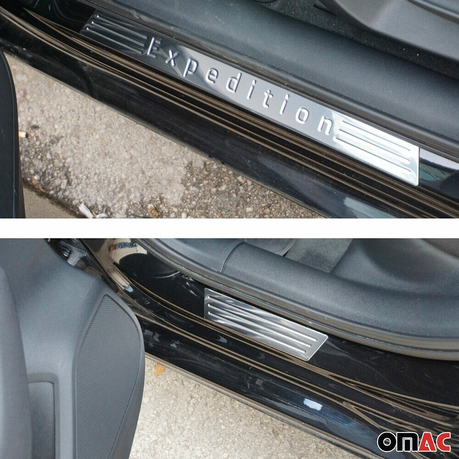 Einstiegsleisten Türschweller Edition für Opel Corsa Karl Edelstahl Chrom 4tlg