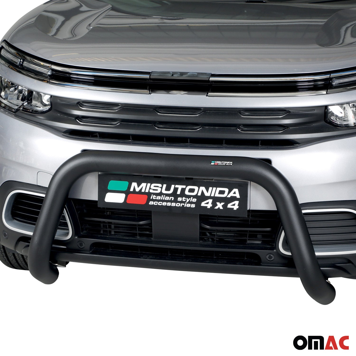 Frontbügel Frontschutzbügel für Citroen C5 Aircross 2018-2022 ø76 Stahl Schwarz