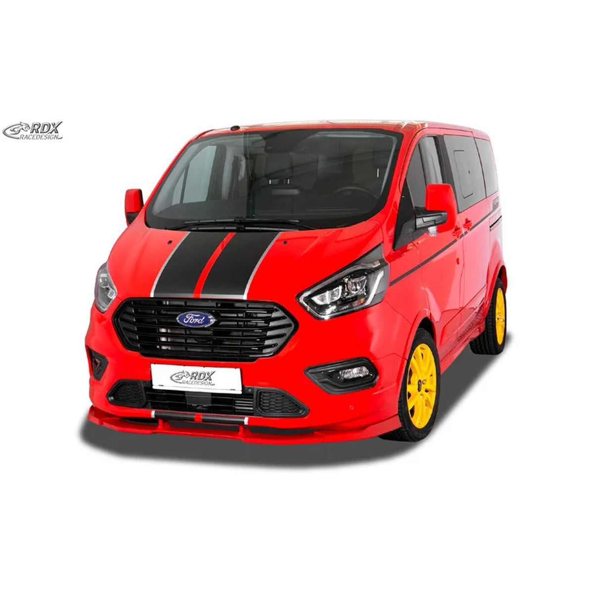 RDX Frontspoiler Vario-X für Ford Transit Custom & Tourneo Custom ST-Line 2018-