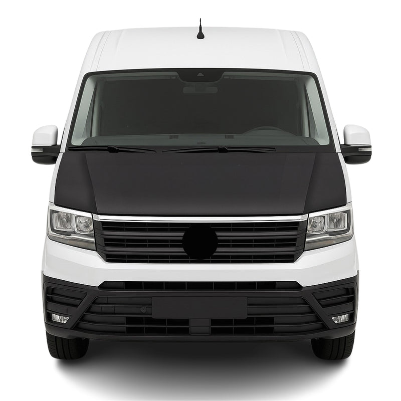 Haubenbra Bonnet Bra Steinschlagschutz für VW Crafter 2017-2025 Schwarz 1tlg